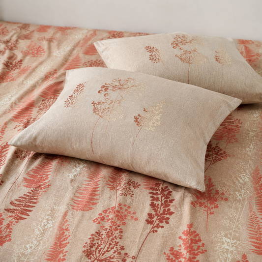Super King Bedsheet Set | 210 TC Cotton| 2 Pillow Covers | AD20