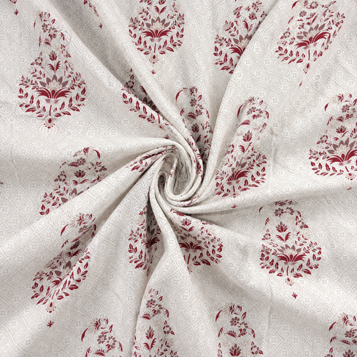 100% Cotton Floral Bedsheet Set | King Size- 120 TC | Soft, Breathable & Comfortable | With 2 Pillow Covers