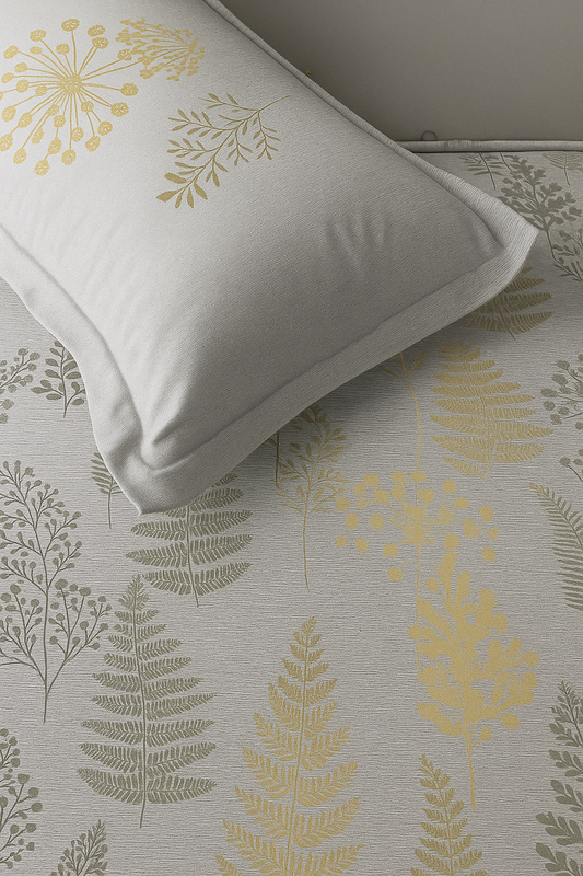 Sukhshala Super King Bedsheet Set | 210 TC Cotton| 2 Pillow Covers | AHED3