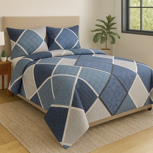 Nivriti Collection – Premium Cotton Double Bedsheet (90x108 inches) | AHST5