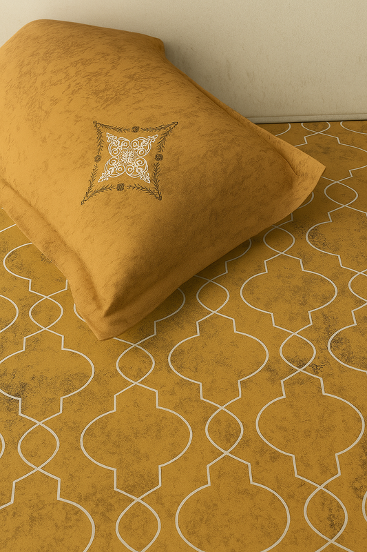 Sukhshala Super King Bedsheet Set | 210 TC Cotton| 2 Pillow Covers | AHED2