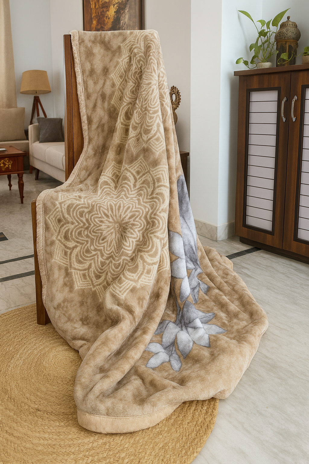 Warm & Cozy Single Bed Blanket – Perfect for Heavy Winter | GGBL1