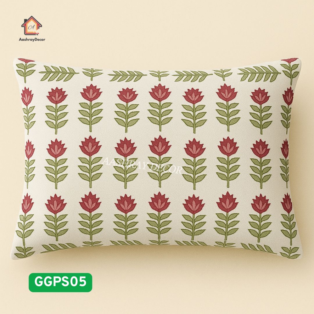 Parcel Screen Hand Block Bedsheet | King Size | 100% Cotton | 275 x 275 cm