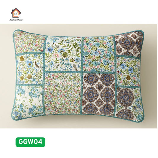 Amber Weave Quilted Bedcover Set – 100% Cotton | Reversible | King Size (90 x 108 Inches)