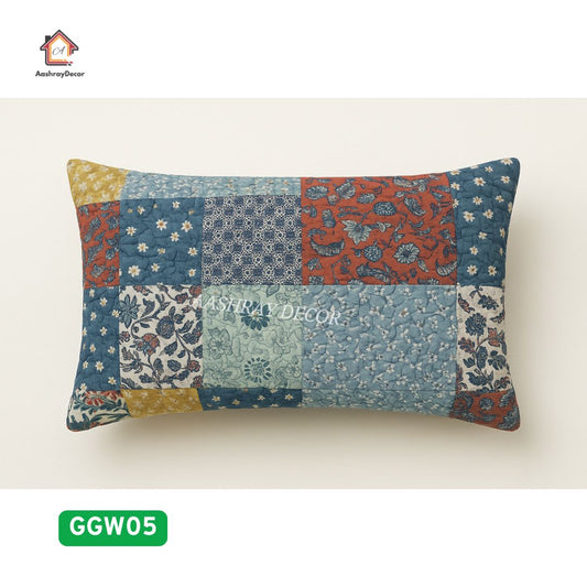 Sayara Quilted Bedcover Set – 100% Cotton | Reversible | King Size (90 x 108 Inches)