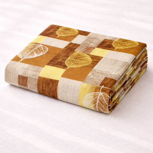 Single Bed Pure Cotton Bedsheet with Pillow Cover – Comfortable Everyday Use | AH7