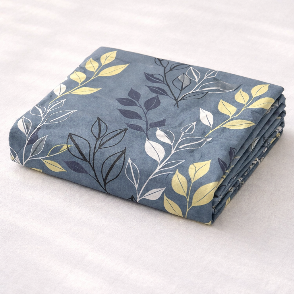 Single Bed Pure Cotton Bedsheet with Pillow Cover – Everyday Comfort | AH9