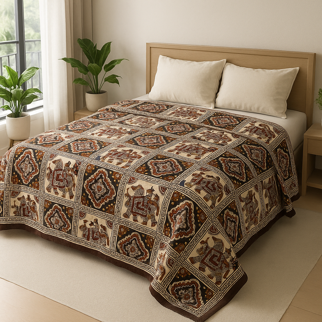 Soft Cotton 2 Piece Single Bed Dohar – Ethnic Heritage