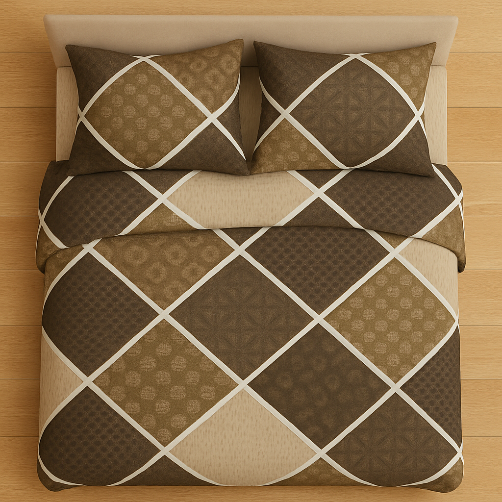 Nivriti Collection – Premium Cotton Double Bedsheet (90x108 inches) | AHST6