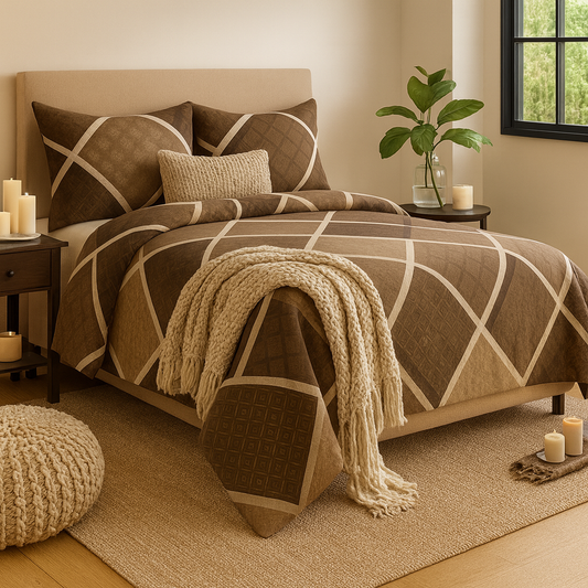 Nivriti Collection – Premium Cotton Double Bedsheet (90x108 inches) | AHST6