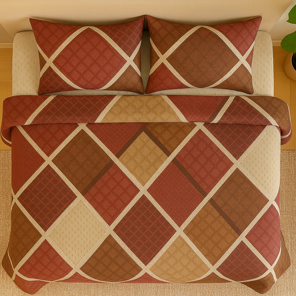 Nivriti Collection – Premium Cotton Double Bedsheet (90x108 inches) | AHST7