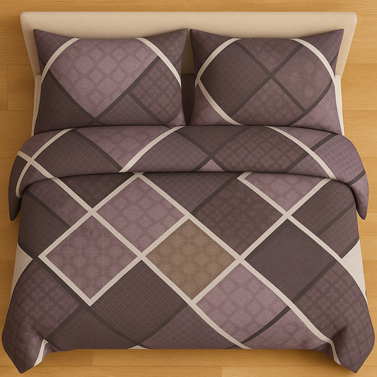 Nivriti Collection – Premium Cotton Double Bedsheet (90x108 inches) | AHST8