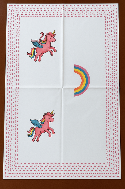 100% Cotton Baby Bedsheet – Soft, Breathable & Skin-Friendly | 60 x 90 Inches | Adorable Prints for Little Ones