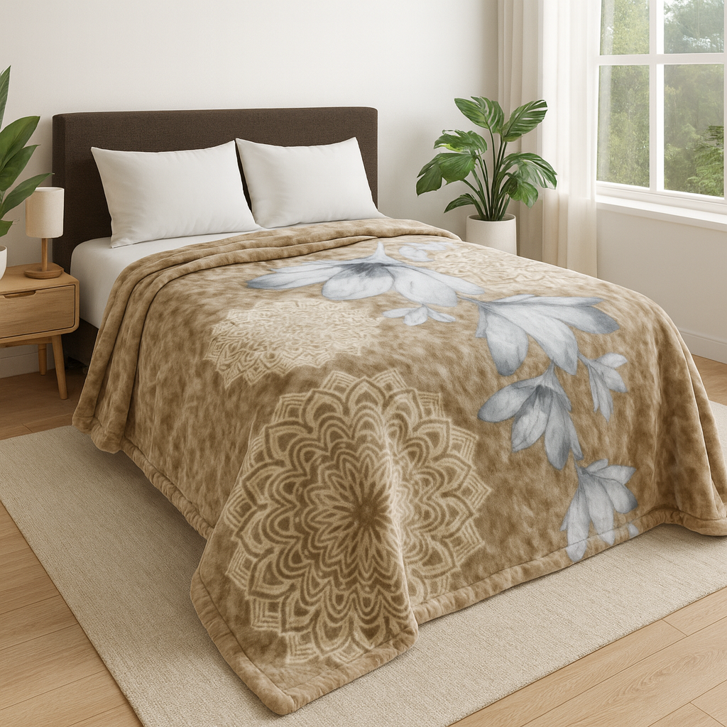 Warm & Cozy Single Bed Blanket – Perfect for Heavy Winter | GGBL1