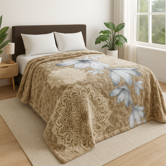 Warm & Cozy Single Bed Blanket – Perfect for Heavy Winter | GGBL1