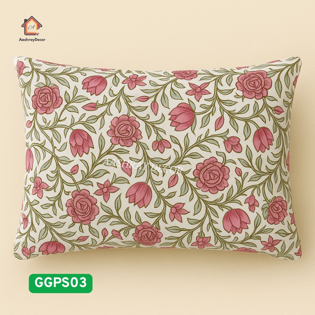 Parcel Screen Hand Block Printed Bedsheet | 100% Cotton | 275 x 275 cm