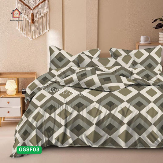 Special – 4-Piece Comforter Gift Set | King Size Comforter + Bedsheet + 2 Pillow Covers | ₹2799 Only